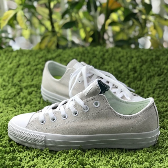 cream suede converse